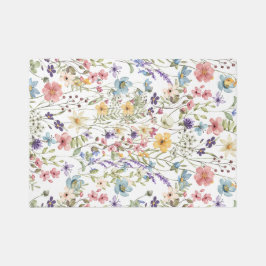 Alfombra Botánica Floral Inspirada en la Naturalez