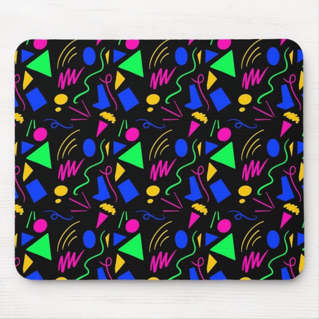 Alfombra de arcada retro Mousepad no deslizante #1 (Frente)