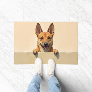 Alfombra de Arte de Perro Carolina