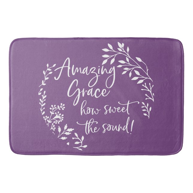 Alfombra de baño Amazing Grace (Anverso)