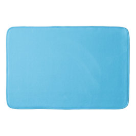 Alfombra de baño azul grande transgénero