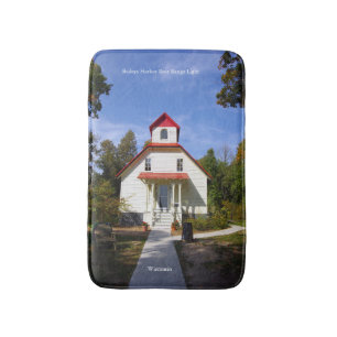 alfombra de baño Baileys Harbor Rear Range Light