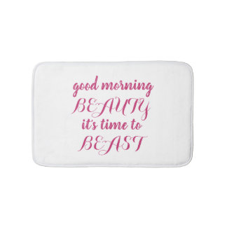 Alfombra de baño - bestia de la belleza