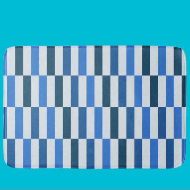 Alfombra de Baño Blue Line Flow (Subido por el creador)