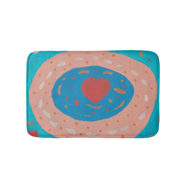 Alfombra de baño Círculos de Amor (Anverso)