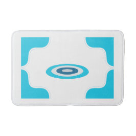  Alfombra de baño con borde de agua tranquila