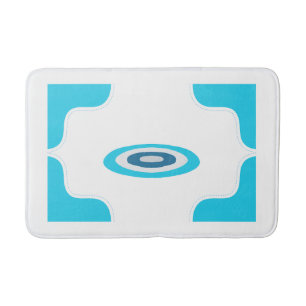 Alfombra de baño con borde de agua tranquila