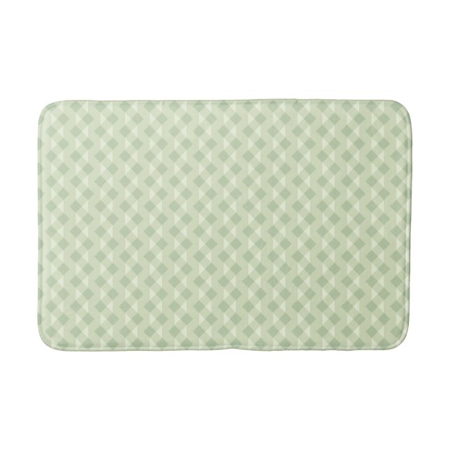 Alfombra de baño con estampado de pliegues geométr (Anverso)