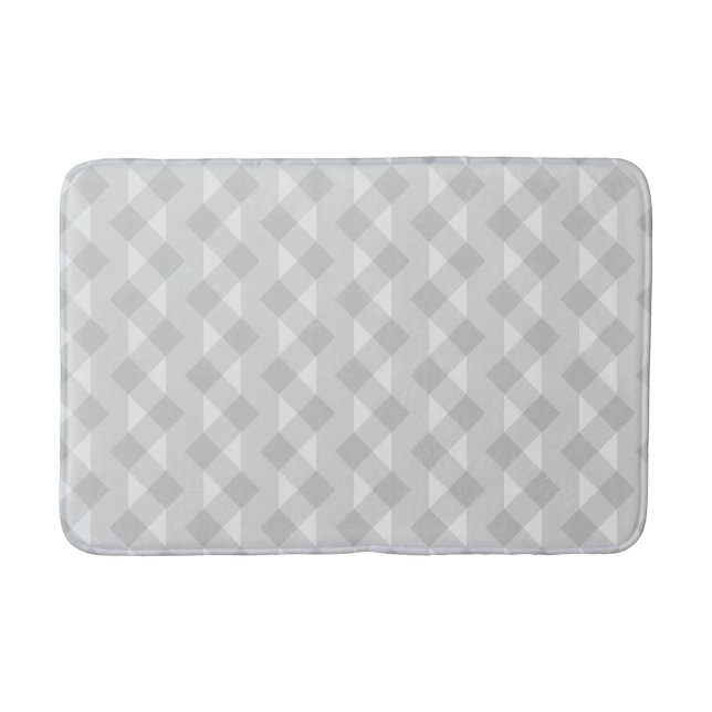 Alfombra de baño con estampado de pliegues gris ge (Anverso)