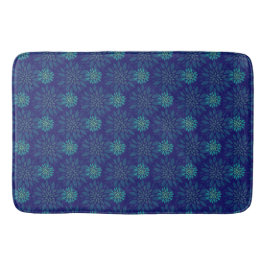 Alfombra de baño con estampado floral