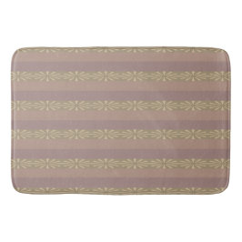 Alfombra de baño con patrón de rayas de sol retro
