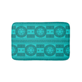 Alfombra de baño de diseño griego
