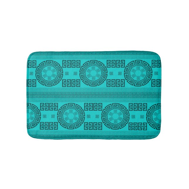 Alfombra de baño de diseño griego (Anverso)