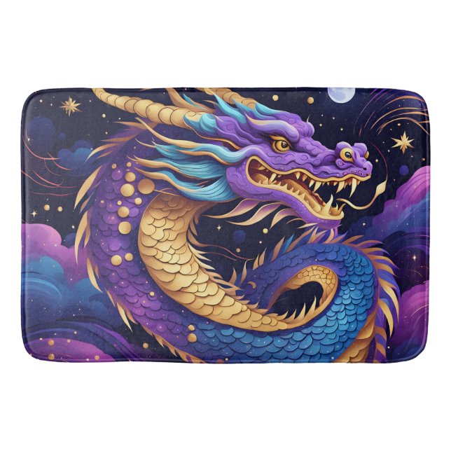 alfombra de baño de dragón celestial (Anverso)