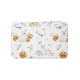 Alfombra de baño de gato espeluznante de Halloween