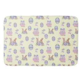 Alfombra de baño de huevo de Pascua de conejito li