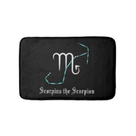 Alfombra de baño de la constelación zodiacal Escor