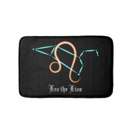 Alfombra de baño de la constelación zodiacal Leo