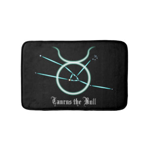 Alfombra de baño de la constelación zodiacal Tauro