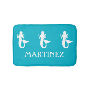 Alfombra de baño de la criatura del mar de la
