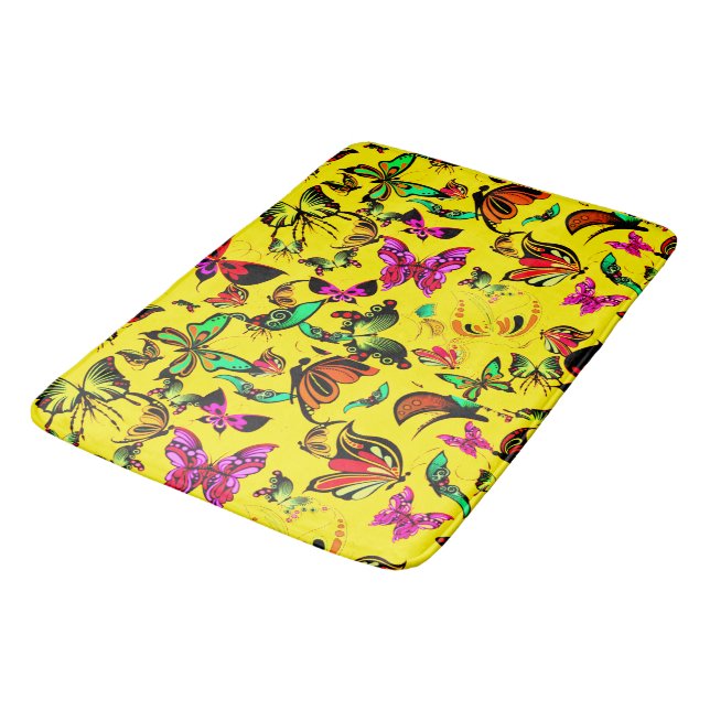 Alfombra de baño de mariposas (Angular)