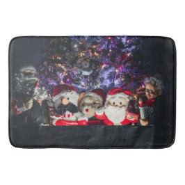 alfombra de baño de Navidad