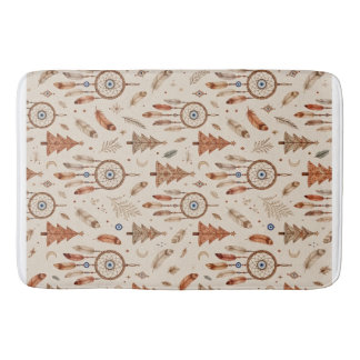 Alfombra de baño de Navidad Soñador Boho Rústica F