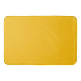 Alfombra de baño de oro amarillo