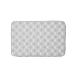 Alfombra de baño de patrón de pliegues gris geomét