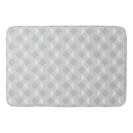Alfombra de baño de patrón de pliegues gris geomét