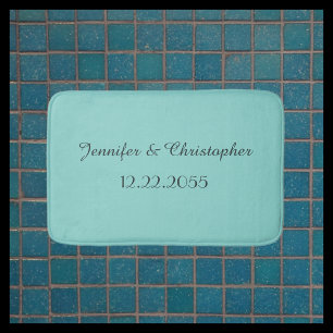 Alfombra de baño de peluche personalizada ELIJA SU