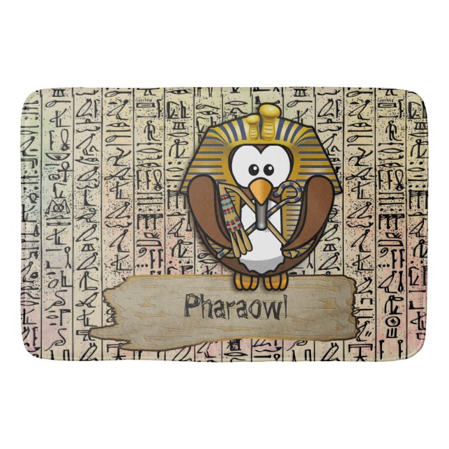 Alfombra de baño de Pharaowl (Anverso)