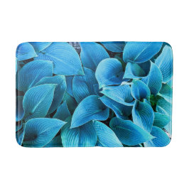 alfombra de baño de planta hosta
