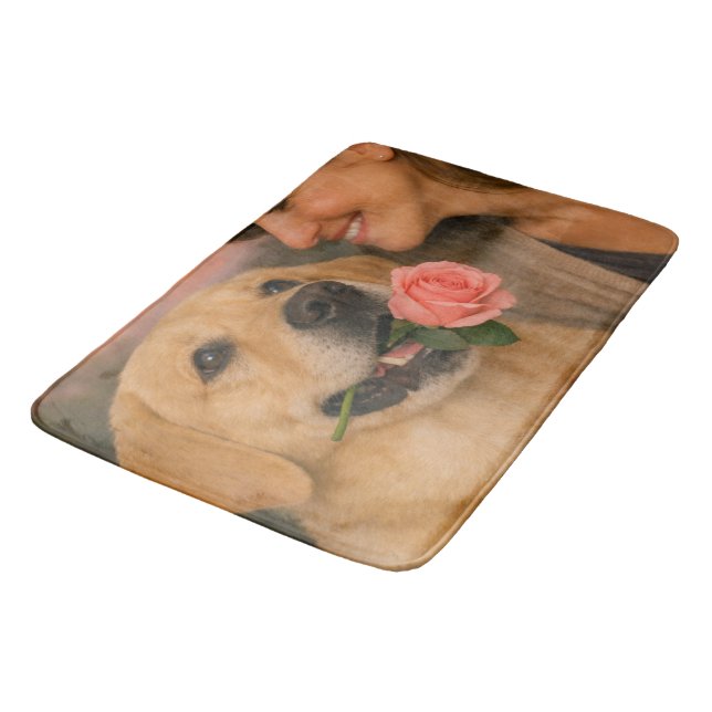Alfombra de Baño de Retriever Dorado – Arte de Mas (Angular)