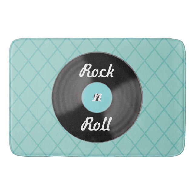 Alfombra de baño de Rock n Roll (Anverso)