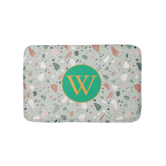 Alfombra de baño de Terrazzo decorativa