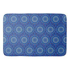 Alfombra de Baño Decorativa Azul