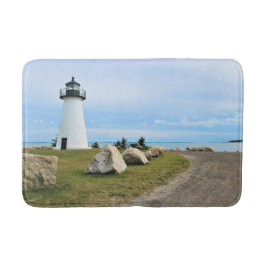 Alfombra de baño del faro de Ned's Point, Massachu