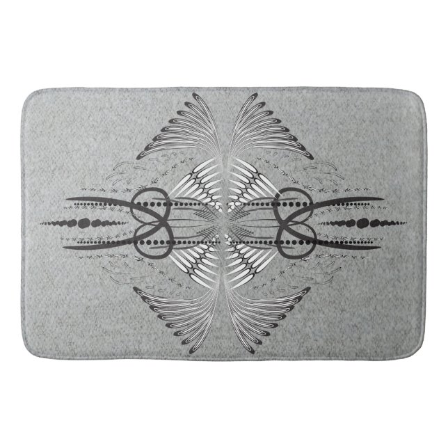 alfombra de baño familiar para personalizados (Anverso)