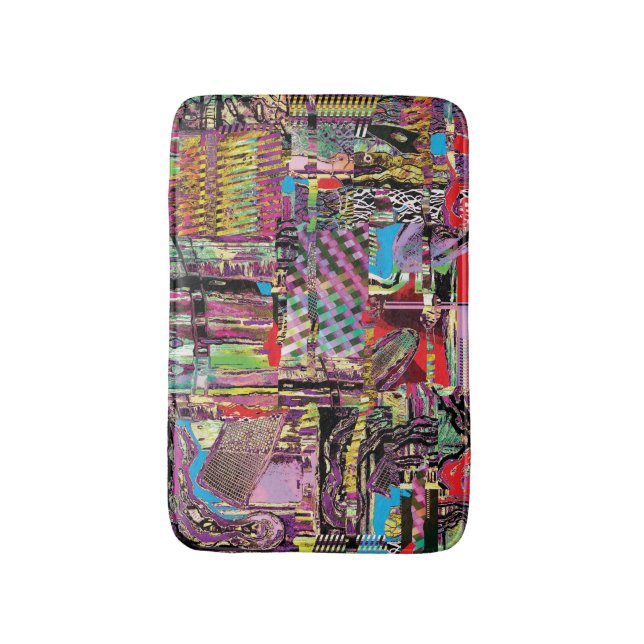 Alfombra de Baño – Fractales Urbanos (Frente vertical)