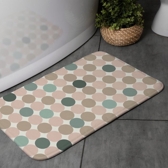 Alfombra de baño geométrica moderna para baños cot (Subido por el creador)