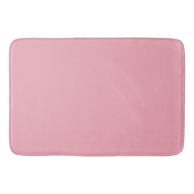Alfombra de baño grande rosa transgénero (Anverso)