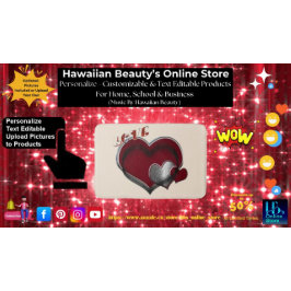 Alfombra de baño Heart Magic Love con fondo beige