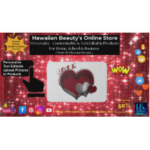 Alfombra de baño Heart Magic Love con fondo blanco