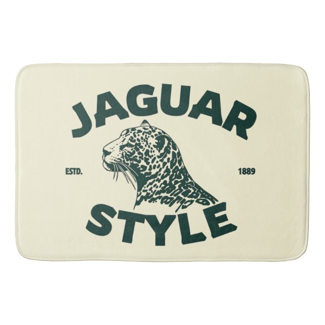 Alfombra de baño Jaguar (Anverso)