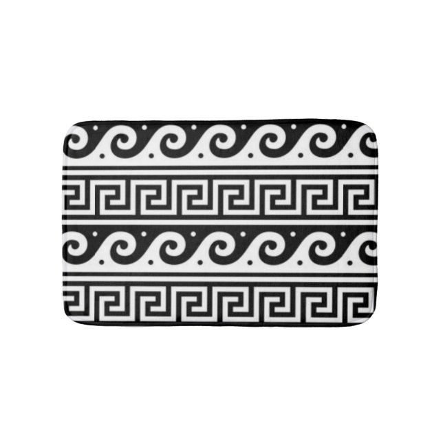 Alfombra de baño llave griega (Anverso)