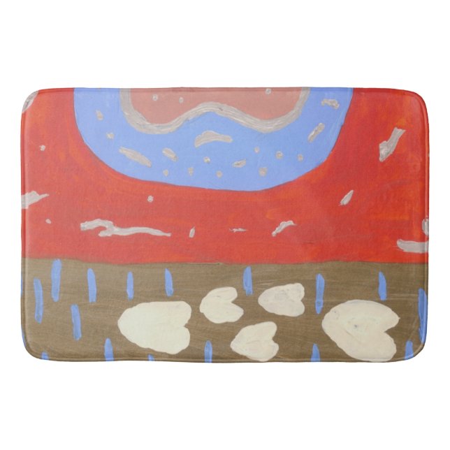 Alfombra de Baño Love Isle (Anverso)