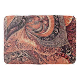 Alfombra de baño mandala boho intrincada