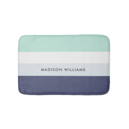 Alfombra de baño minimalista con raya horizontal d