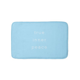 Alfombra de baño minimalista 'Verdadera Paz Interi